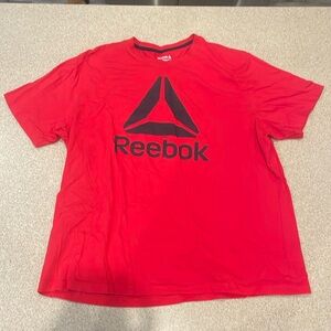 men’s Reebok 3X red t-shirt